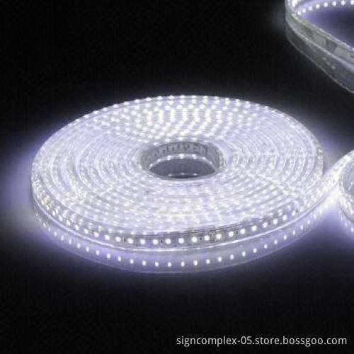 Digital Waterproof Flexible LED Strip with 150 Pieces LEDs and 12V DC Voltage